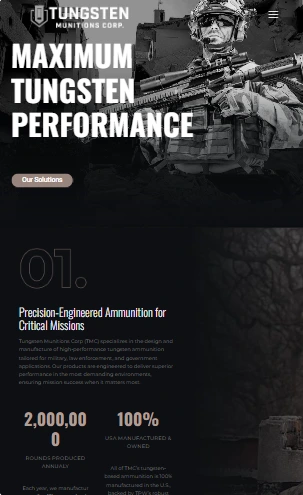 Tungsten Munitions Corp